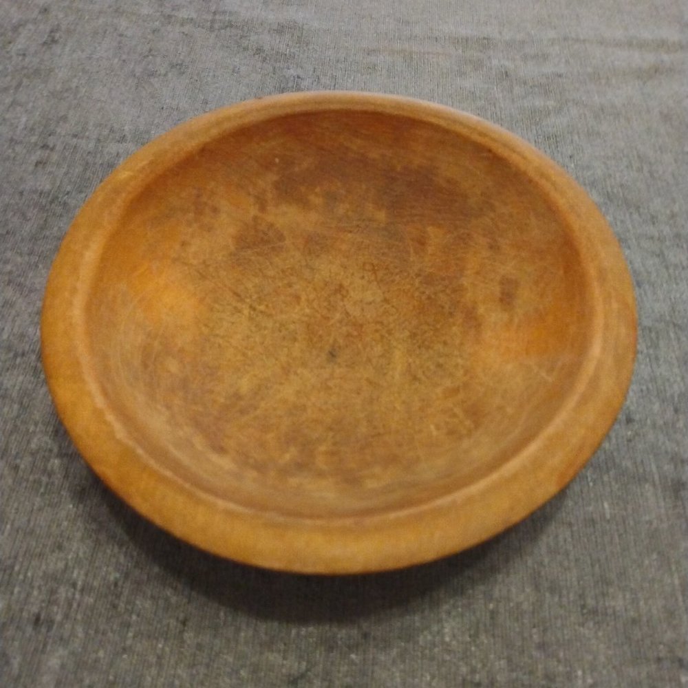 Vintage Wooden Bowl - Munising